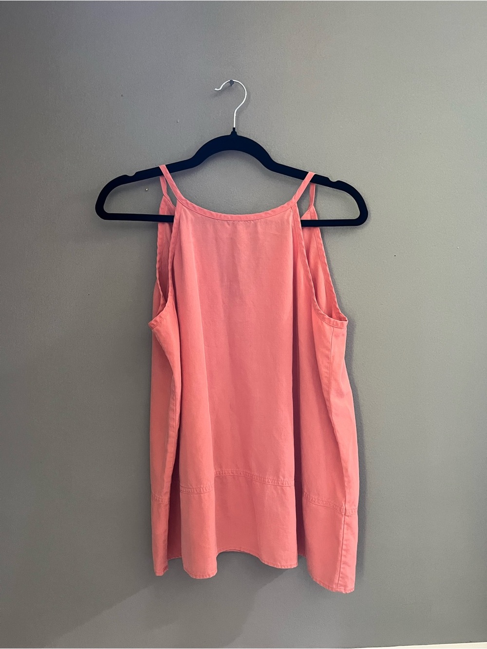 LOFT Outlet Lounge Coral Spaghetti-Strap Tie Back Tank Top Coastal Beach Resort